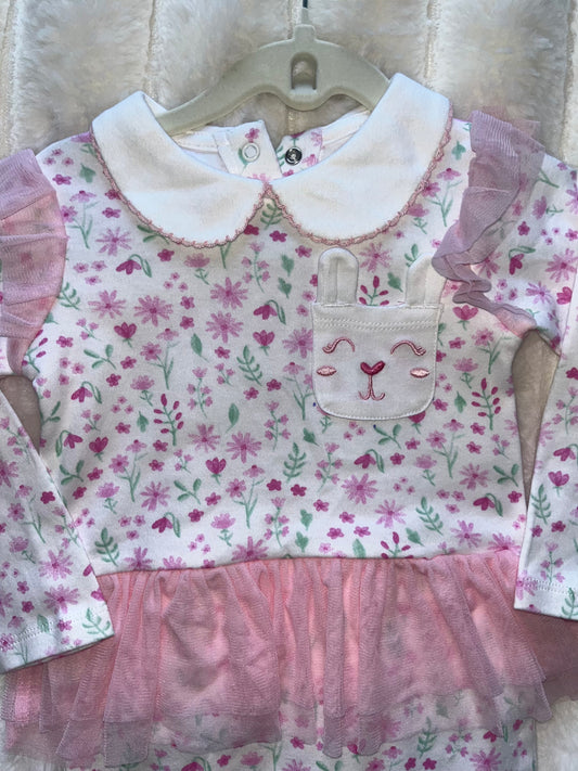 Girls Tutu Sleepsuit