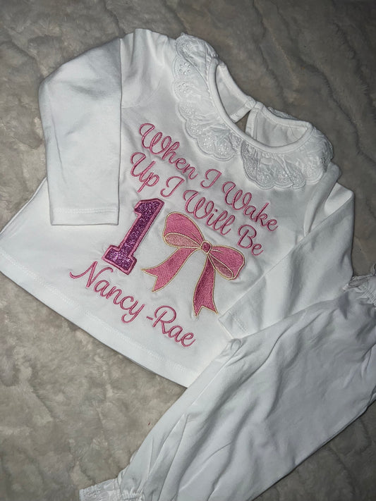 Personalised Birthday Pyjama’s