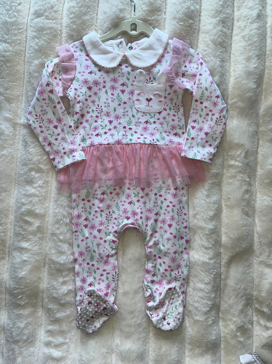 Girls Tutu Sleepsuit