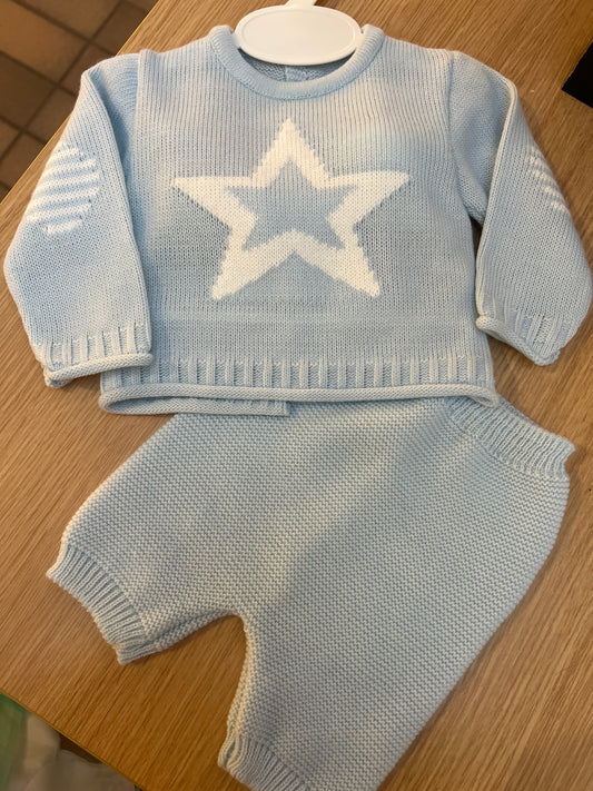 Boys knit star loungewear