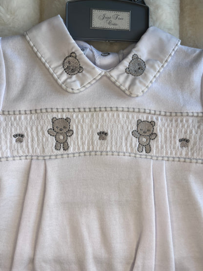 Boys Teddy Bear Sleepsuit