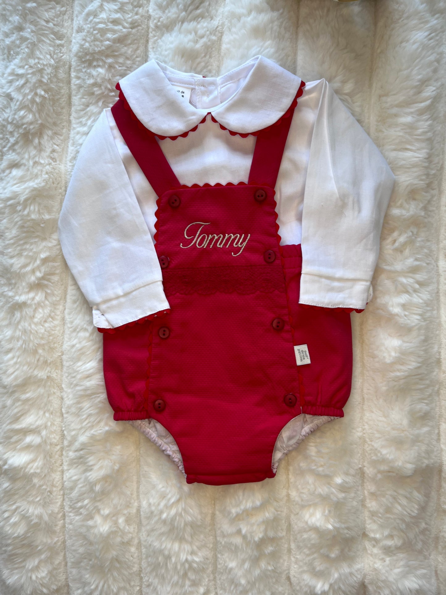 Boy’s Christmas Romper