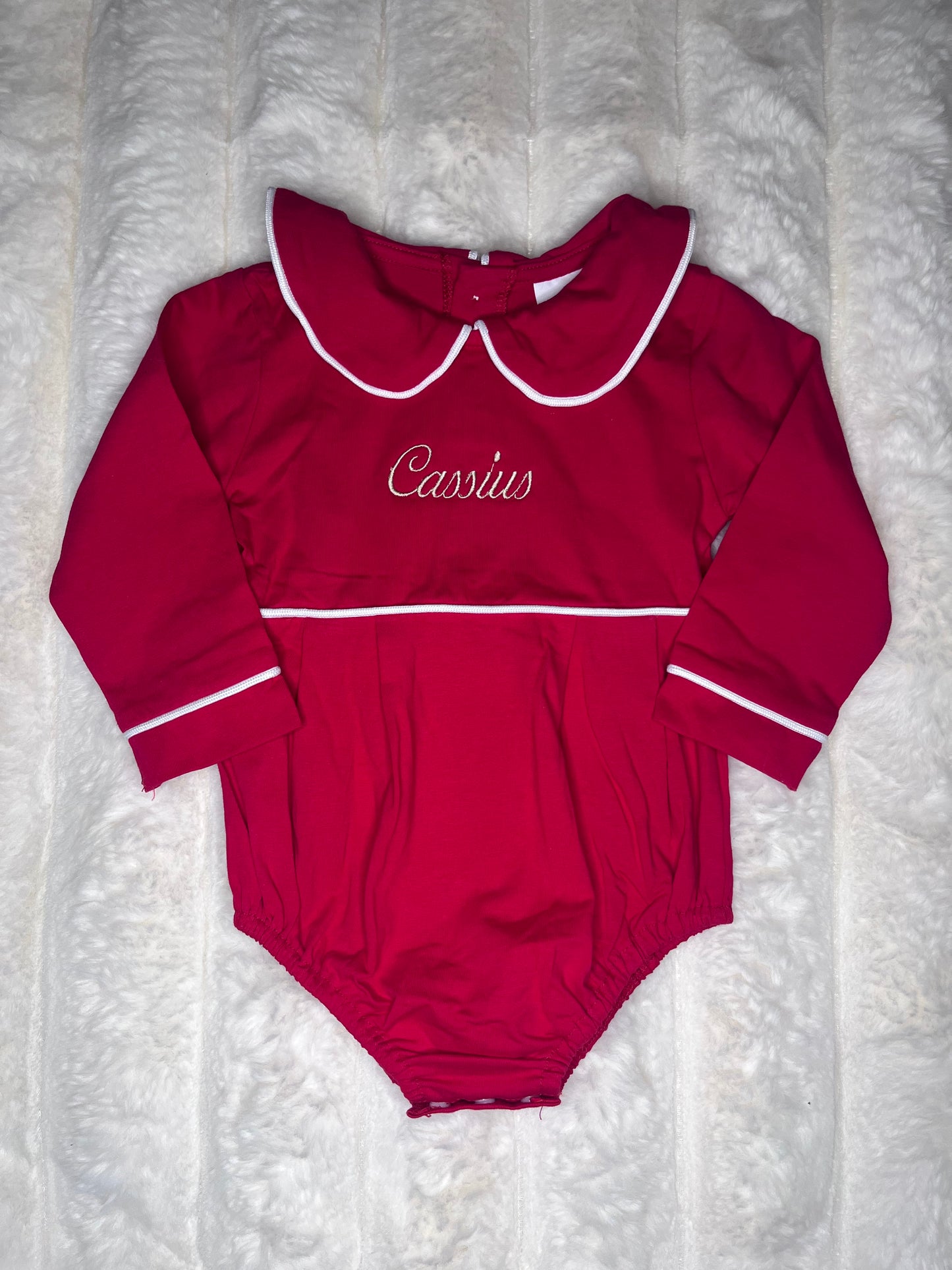 Boys Christmas Romper