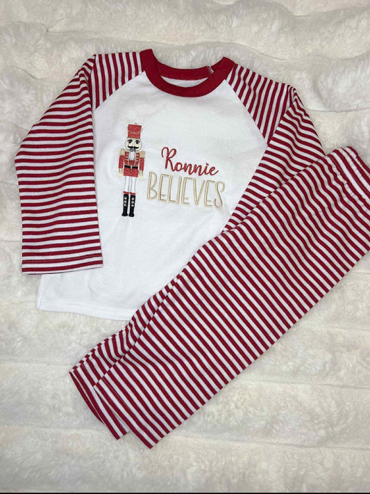 Christmas personalised Nutcracker Pyjamas