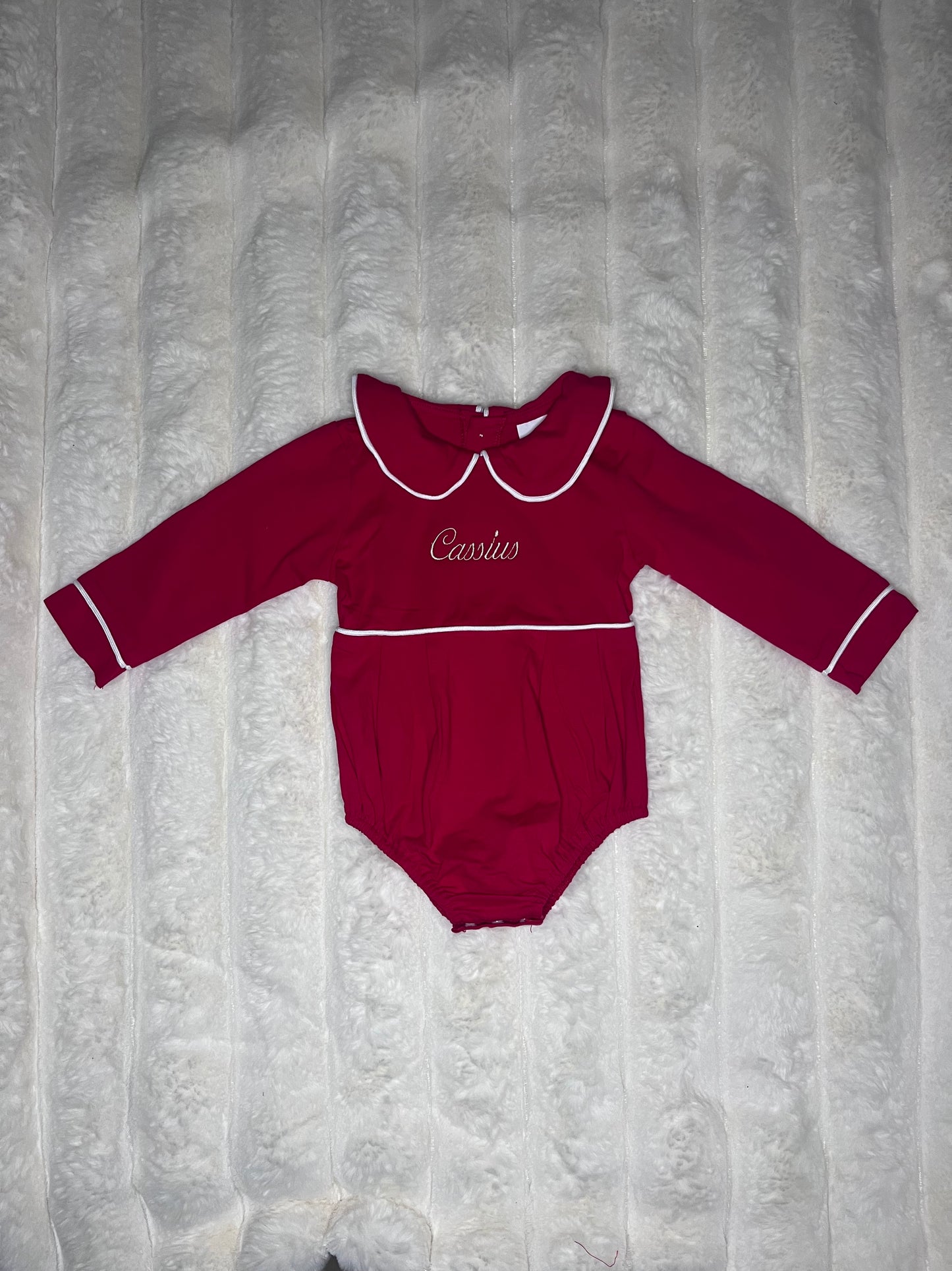 Boys Christmas Romper