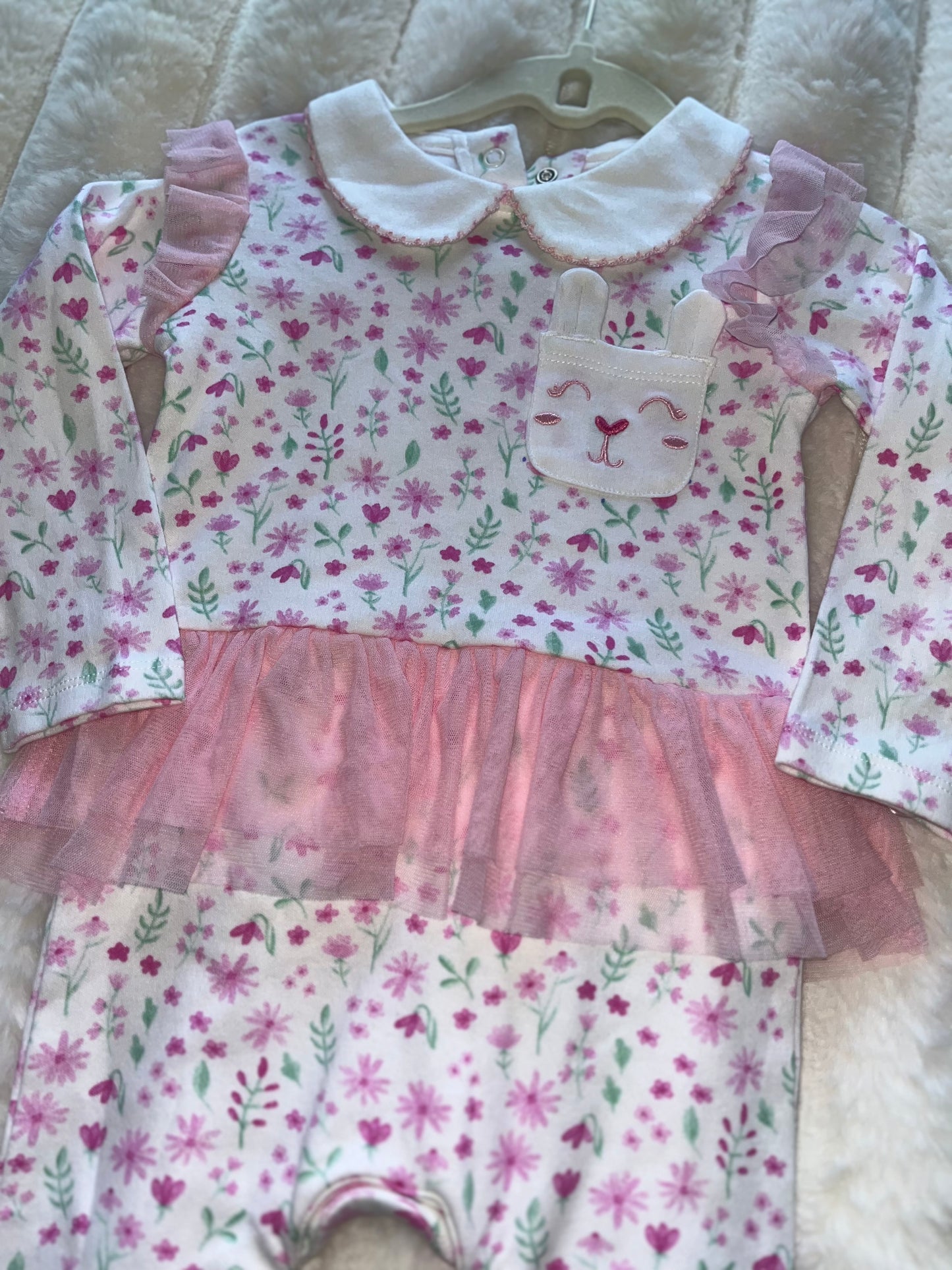 Girls Tutu Sleepsuit